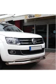 Volkswagen Amarok Ön Krom Koruma Bıyık Paslanmaz Çelik - 2