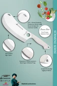 Sürmene Serisi Mutfak Bıçak Börek Bıçağı Pizza Pide Salata Bıçağı Beyaz ( Mft-002 ) - 3