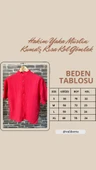 Hakim Yaka Müslin Kumaş Kısa Kol Gömlek - Siyah - 4