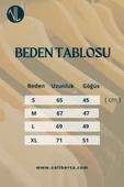 Jakarlı Çubuk Desenli Fit Gömlek - Bej - 5