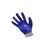 Faba EP-1301 Lacivert Nitril Polyester Eldiven No 9 - 2