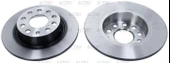 TRW-DF7911 FREN DİSKİ CADDY / GOLF / JETTA / A3 / LEON 10= / ARKA 272mm (SET) - 1