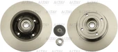 TRW-DF4274BS FREN DİSKİ MEGANE II 02-08 / CLIO III 05-12 ABSLİ PORYALI RULMANLI ARKA DÜZ 240-4 (ADET FİYAT) - 1