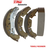 TRW-GS8687 FREN BALATA PUNTO  99-06 / G.PUNTO 06-12 LEVYELİ YAYLI PABUÇ ARKA - 1