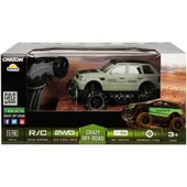 Crazon 1:18 Uzaktan Kumandalı 4x4 Crazy Off-Road Araba 2.4 Ghz Usbj Şarj Gri - 2