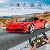 Rastar 1:14 Uzaktan Kumandalı Ferrari SF90 Stradale 2.4 Ghz Işıklı Kırmızı - 4