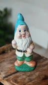 vintage pamuk prenses ve yedi cüceler karakteri ''bilgin''seramik biblo 25 cm - 2