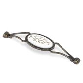 Seçil Eskitme Antik Metal (128 mm-12.8 cm) (4 ADET) Mobilya Mutfak Dolabı Dolap Kulpu Kulbu Kulpları - 5