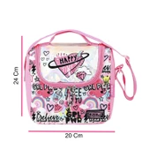 Muggle 2 Bölmeli Fashion Totally Okul Çantası + Termoslu Beslenme Çantası + Kalemlik - 4