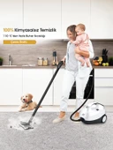 Pirantech CB-107C 2000 W Beyaz Buharlı Temizleyici - 7