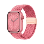 Apple Watch 10 46mm Zore KRD-134 Örgü Tasarımlı Hasır Kordon Strap Kayış - 6