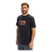 Quiksilver Eqyzt08045 Ev Gradient Box Ss Lacivert Erkek T-Shirt - 2