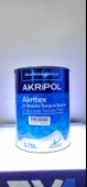 AKRİPOL PÜTÜRLÜ TAMPON BOYASI 3,75 LİTRE - 1