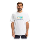 Quiksilver Eqyzt08045 Ev Gradient Box Ss Beyaz Erkek T-Shirt thumbnail 1