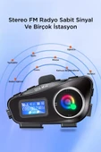 Torima Q58 Helmet Intercom Bluetooth Motorsiklet Kask Kulaklığı İnterkom - 4