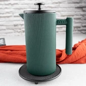 Bambum Linden - Döküm Demlik French Press 800 ml Yeşil - 2
