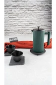 Bambum Linden - Döküm Demlik French Press 800 ml Yeşil - 1