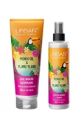 URBAN CARE Summer Edition Monoi Oil Ylang Ylang Saç Bakım Şampuanı Ve Sıvı Saç Bakım Kremi Set thumbnail 1