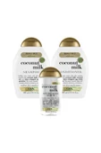 OGX Besleyici Coconut Milk Sülfatsız Şampuan Ve Sülfatsız Bakım Kremi 385ml Serum 100ml - 2