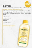 GARNİER Micellar C Vitamini Kusursuz Makyaj Temizleme Suyu & C Vitamini Parlak Günlük Aydınlatıcı Krem - 5