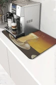 Valerine Life Kahve Makinesi Matı Sıvı Geçirmez Kaymaz Yıkanır Çaycı Çay Espresso Makinesi Pad 35x45cm 27250211 - 1