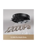 Dreame X40 Ultra Siyah Çöp İstasyonlu Akıllı Robot Süpürge - OUTLET Açılmış Kutu (Sıfır Kondisyon) thumbnail 5