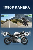Torima M5F Ultra Hd Wifi Panaromik Aksiyon Kamerası Motosiklet Gözetleme Kamerası - 2