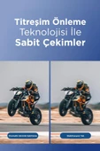 Torima M5F Ultra Hd Wifi Panaromik Aksiyon Kamerası Motosiklet Gözetleme Kamerası - 6