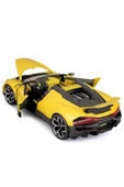 Bugatti Mistral Sarı 1:18 Model Araba: Hızın ve Zarafetin Buluşması! - 9