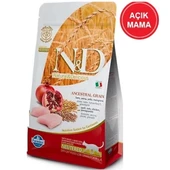 N&D Düşük Tahıllı Tavuklu ve Narlı Kısırlaştırılmış Açık Kedi Maması 2 Kg - 1