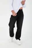 Kot Baggy Kalıp Erkek Pantolon - Siyah - 1