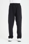 Hafif ve Rahat Müslin Baggy Erkek Pantolon - Siyah - 2