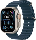 Apple Watch Band - Ocean Band Extension - 49 mm - Mavi - Standart - Teşhir - 2