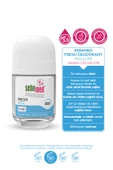 Ter Kokusu Önleyici 48 saat etkili Hassas Ciltler için Kadın Erkek Roll-On Deodorant Fresh 50ml - 2