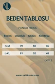 Füme Erkek Düz Panço Hırka - 7