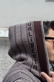 Kahve Erkek Archer Panço Hırka - 4