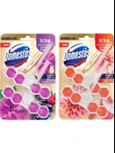 Domestos Tuvalet Bloğu Aroma Lux Yıldız Çiçeği & Ejder Meyvesi 100 G + Hibiskus & Kırmızı Meyveler - 2