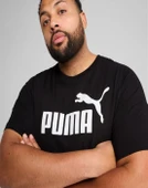 Puma 682532 Ess No.1 Logo Tee Erkek Siyah Spor Kısa Kollu T-shirt thumbnail 4