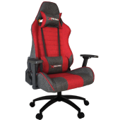 XPrime Omega Kumaş Oyuncu Koltuğu Kırmızı - 1