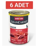 Animonda Gran Carno Hindili Yavru Köpek Konservesi 400 Gr x 6 Adet thumbnail 4