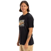 Quiksilver Retro Fade Ss Erkek Siyah Tişört EQYZT08058 Siyah thumbnail 2