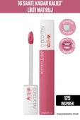 Maybelline New York Super Stay Matte Ink City Edition Likit Mat Ruj - 125 Inspirer - 1