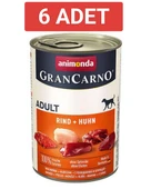 Animonda Gran Carno Sığır Etli Yetişkin Köpek Konservesi 400gr X 6 Adet - 4