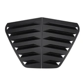 Vw Golf 7 7.5 2012-2020 Uyumlu Kelebek Cam Izgarası Kelebek Cam Vizörü Havalandırma Sağ Sol Takım Parlak Siyah - 6