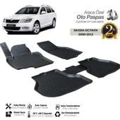 3D PASPAS SİYAH SKODA OCTAVIA 2008-2013 - 1