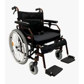 Poylin P967 Hafif Alüminyum Tekerlekli Sandalye(55 cm) - 2