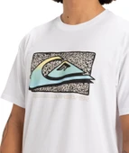 Quiksilver Retro Fade Ss Erkek Beyaz Tişört EQYZT08058 Beyaz thumbnail 3