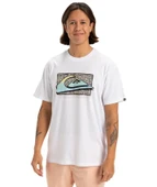 Quiksilver Retro Fade Ss Erkek Beyaz Tişört EQYZT08058 Beyaz thumbnail 1