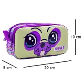 Muggle 3 Bölmeli Dog Okul Çantası + Termoslu Beslenme Çantası + Kalemlik - 5