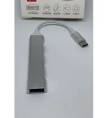 Desingshop All 4 In 1 Type-C To USB 3.0 Hub Adaptör Çevirici Dönüştürücü Çoğaltıcı - 2